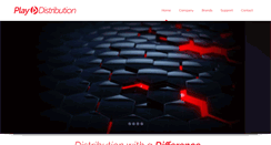 Desktop Screenshot of playdistribution.com
